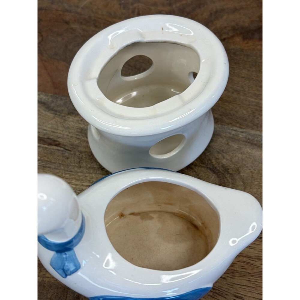 Vintage Goose Tea Light Wax Warmer Rare Grandma Core Geese Duck - Picture 6 of 10